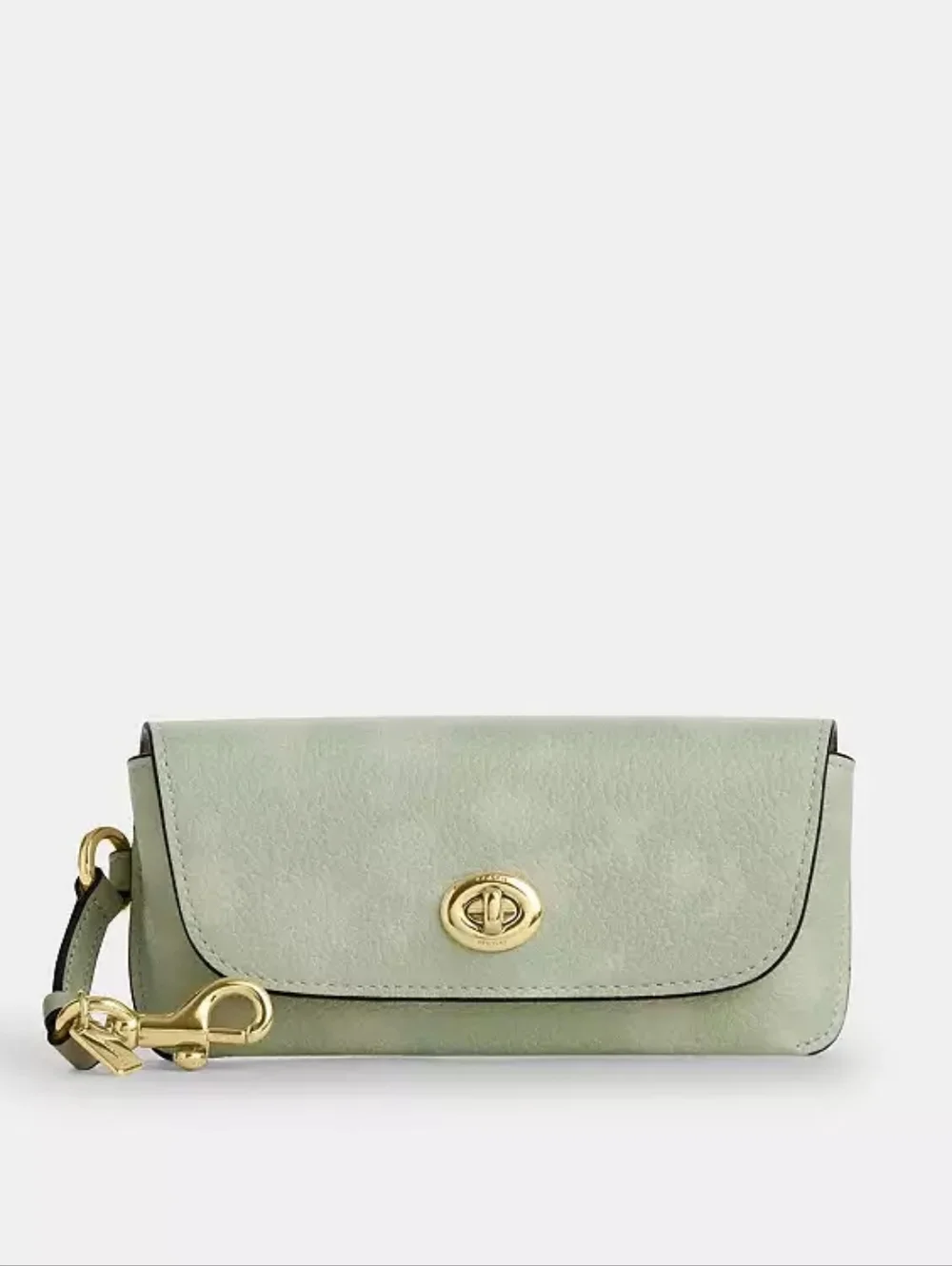 Coach Sunglasses Case With Floral Print (Gold, green) - Picture 2 of 8